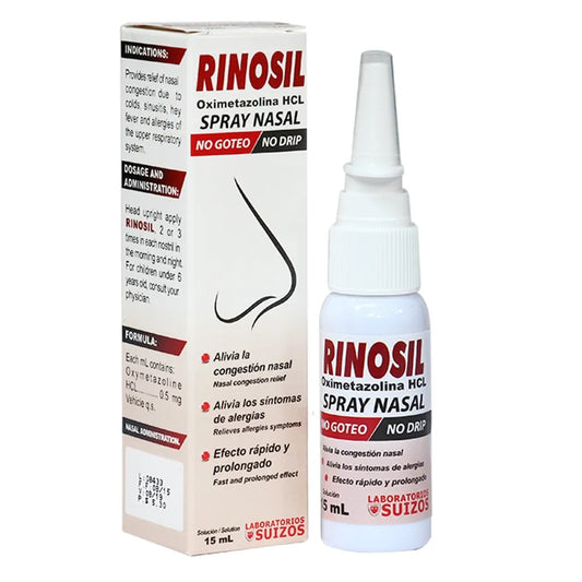 Rinosil Spray Nasal Frasco 15Ml (Oximetazolina)