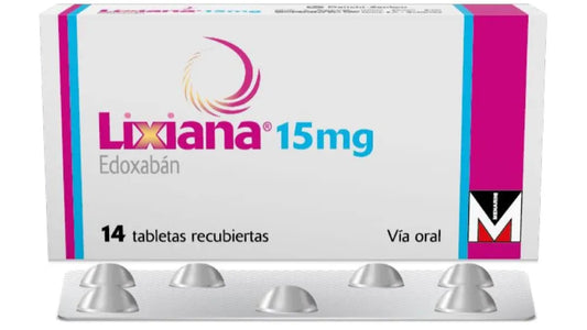 Lixiana 15Mg X 14 Tabletas