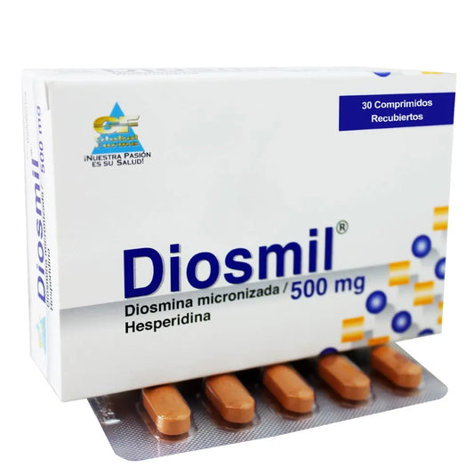Diosmil 500Mg X 30 Tabletas