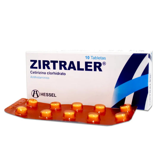 Zirtraler X 10 Tabletas
