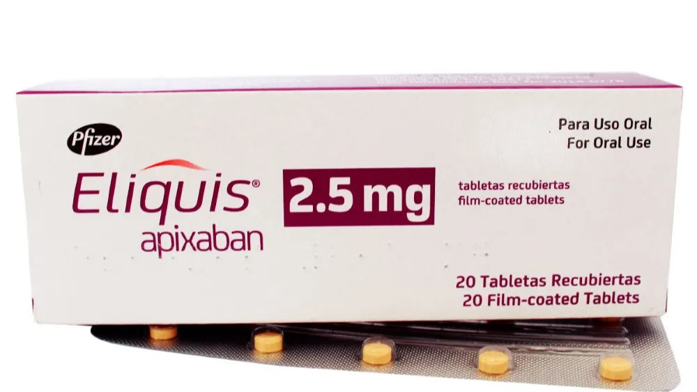 Eliquis 2.5Mg X 20 Tabletas