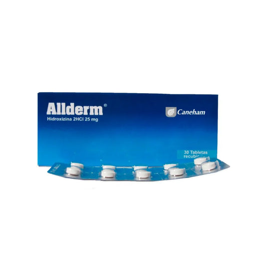 Allderm 25Mg X 30 Tabletas