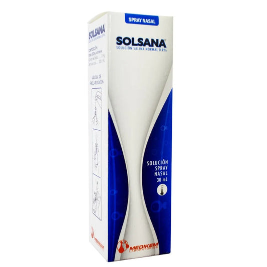 Solsana 0.9% Spray Nasal X 30Ml