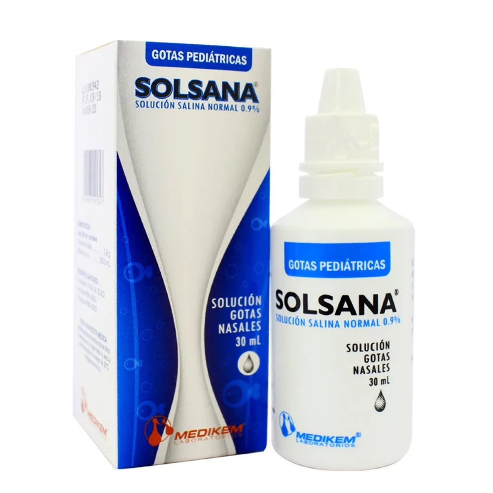 Solsana Gotas Pediatricas Frasco X 30 Ml