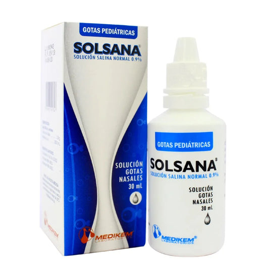 Solsana Gotas Pediatricas Frasco X 30 Ml