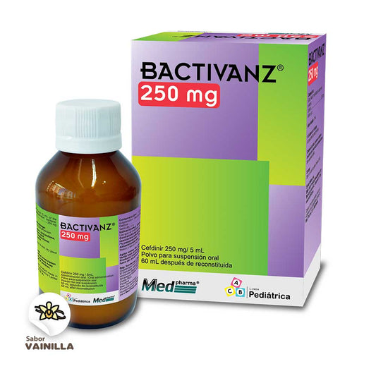 Bactivanz 250Mg/5Ml Solucion Frasco X 60 Ml