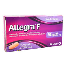 Allegra F X 10 Comprimidos
